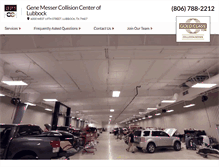 Tablet Screenshot of messercollisioncenter.com